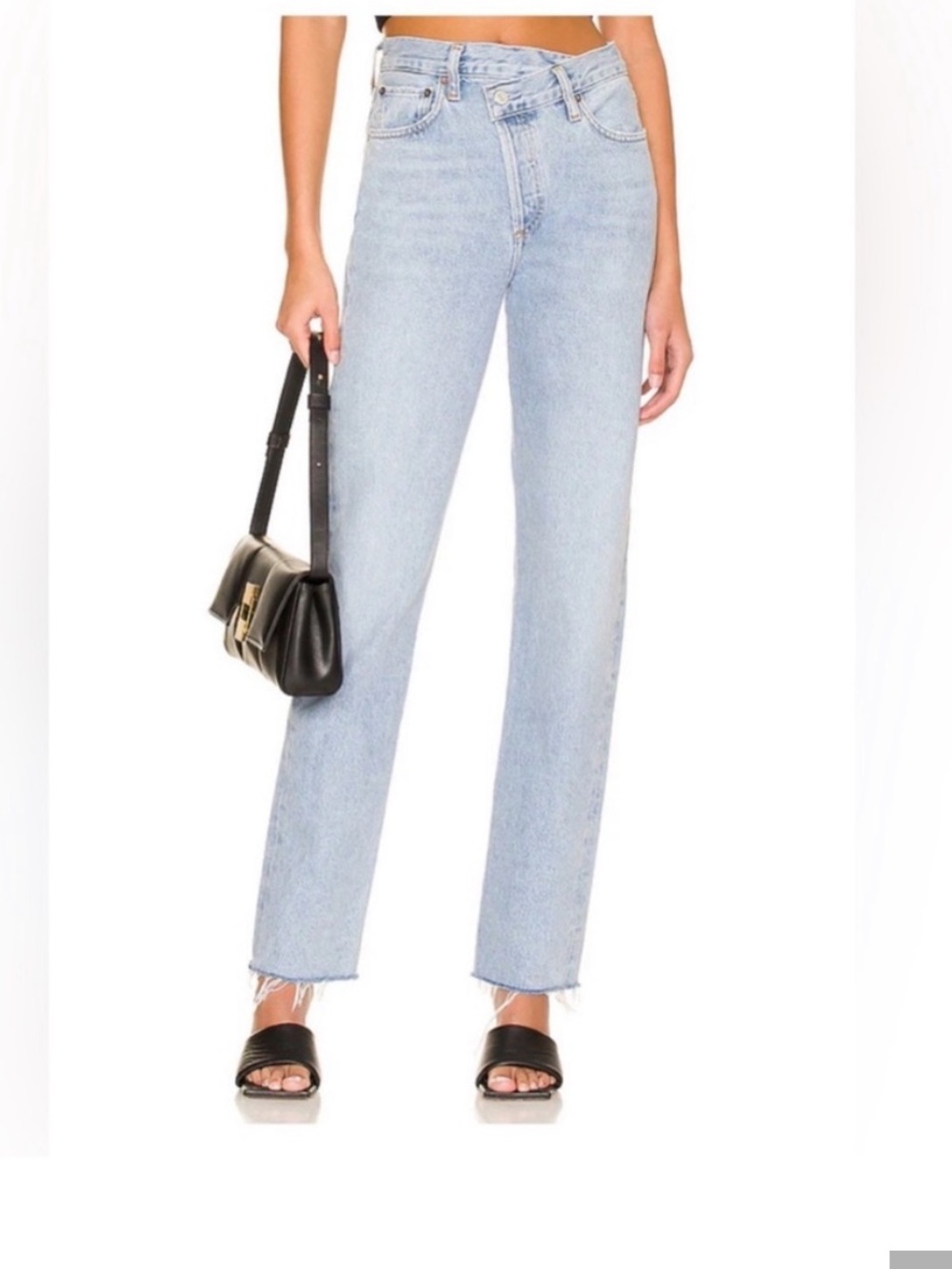 Agolde Criss Cross Straight Jean in
Dimension. Size 26.